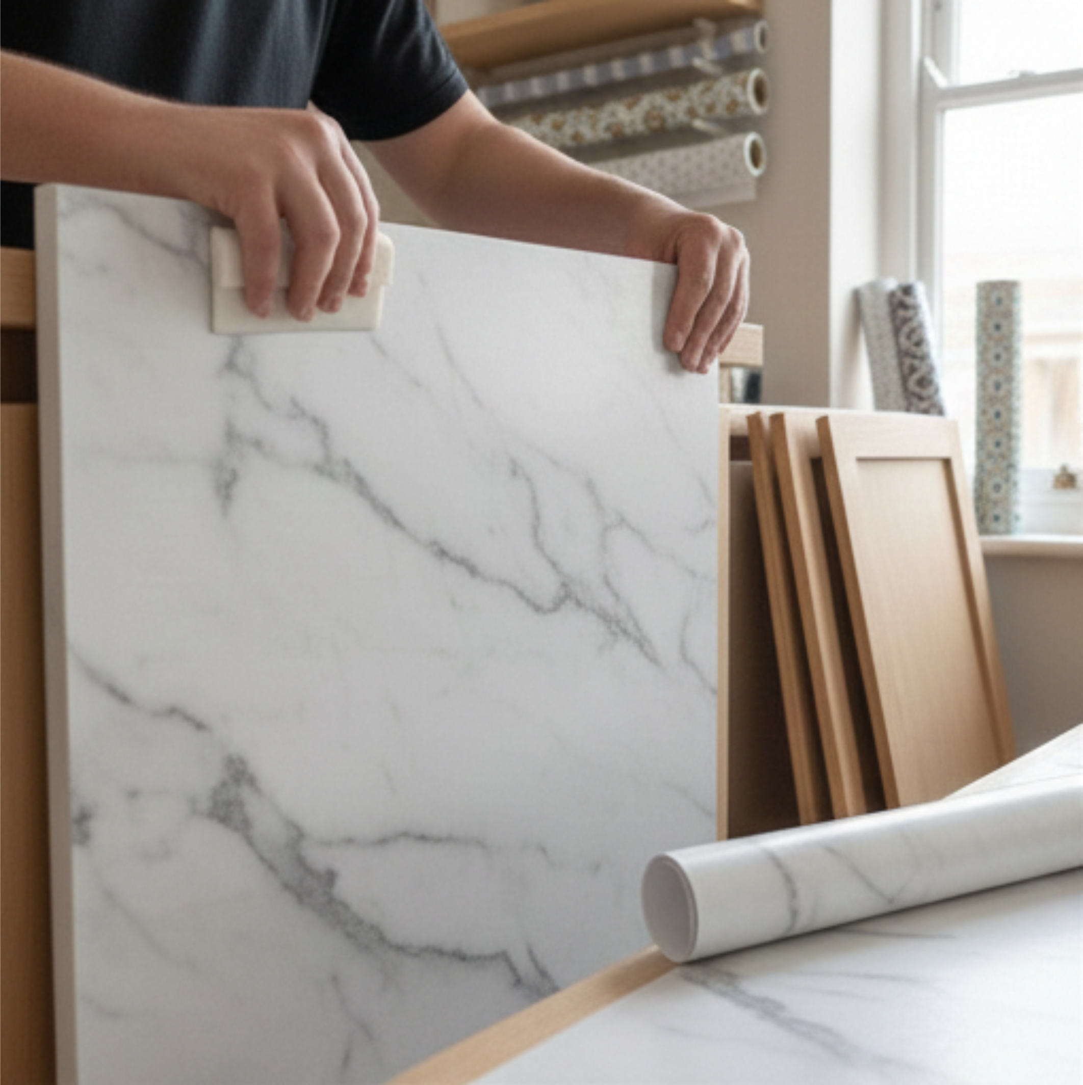 Large format vinyl output